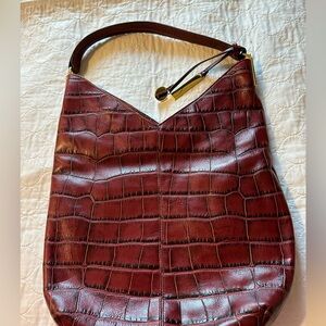 Gili large leather tote purse